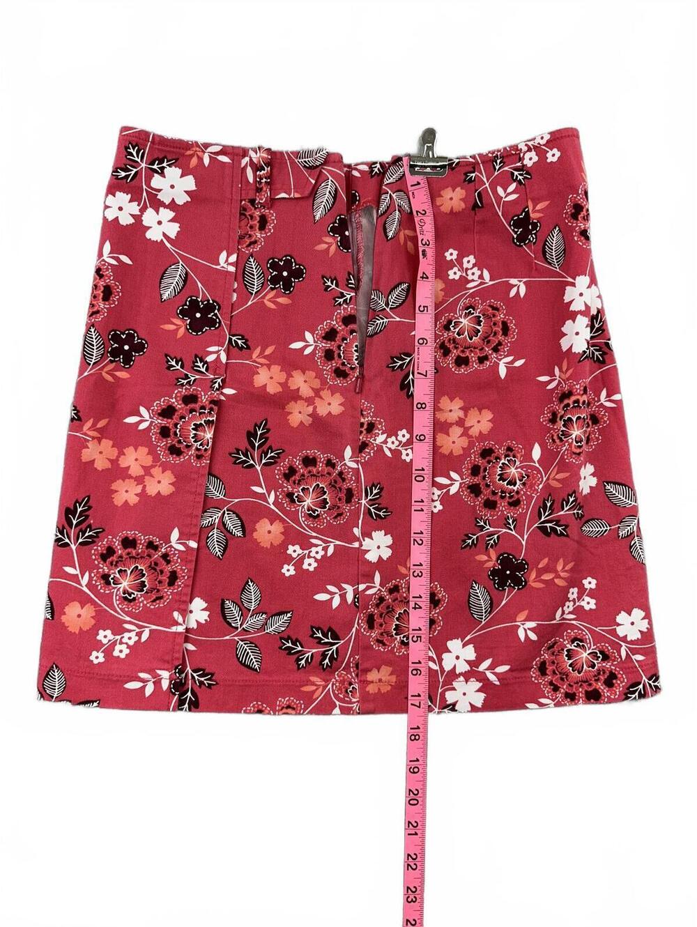 Ann Taylor LOFT Floral Wrap Skirt - Picture 5 of 6